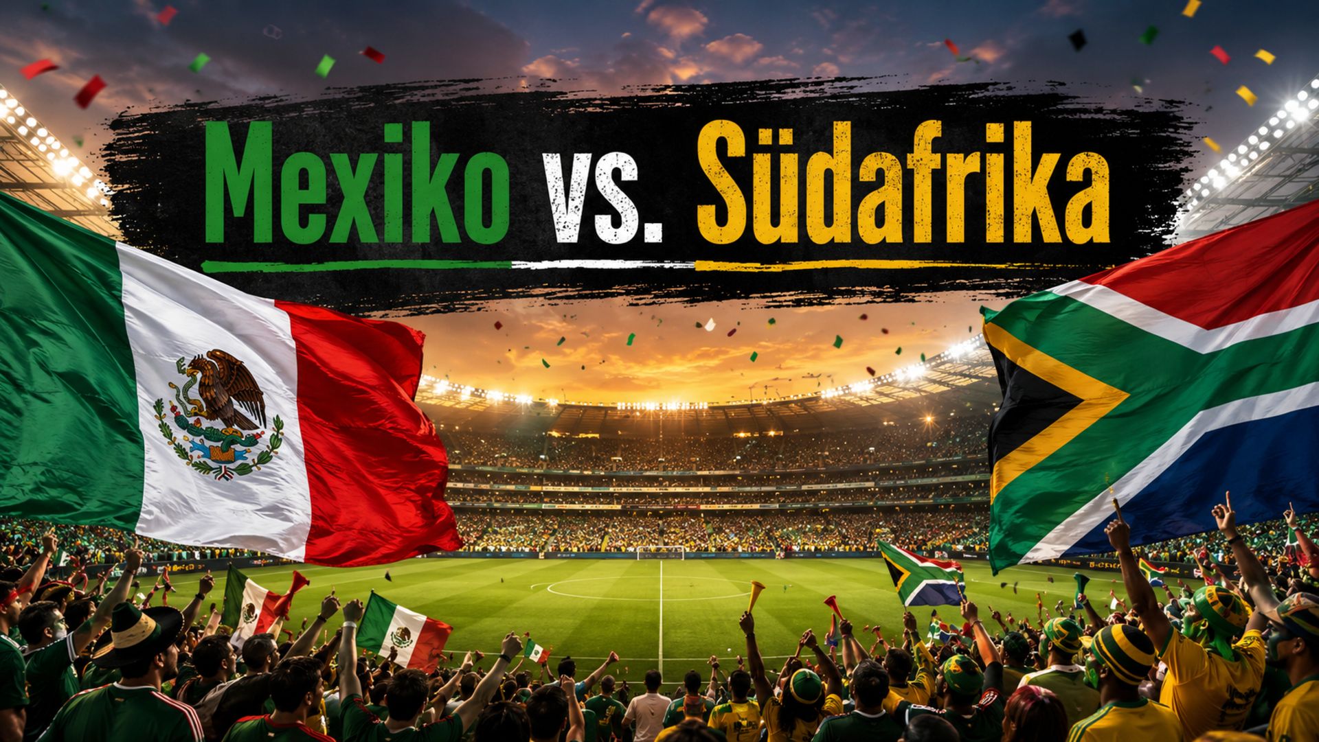 WM 2026 Eröffnungsspiel: Mexico vs. Südafrika Prognose
